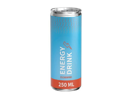 250 ml Energy Drink zuckerfrei - Eco Label (außerh. Deutschlands)