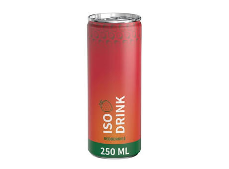 250 ml Iso Drink Redberries - Fullbody