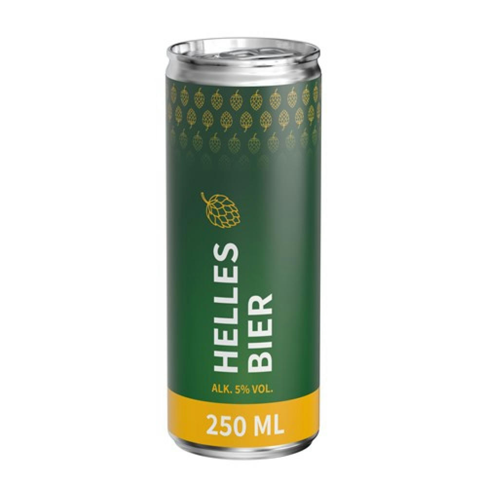 250 ml Bier - Eco Label (außerh. Deutschlands)