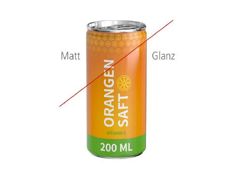 200 ml Orangensaft (Dose) - Fullbody