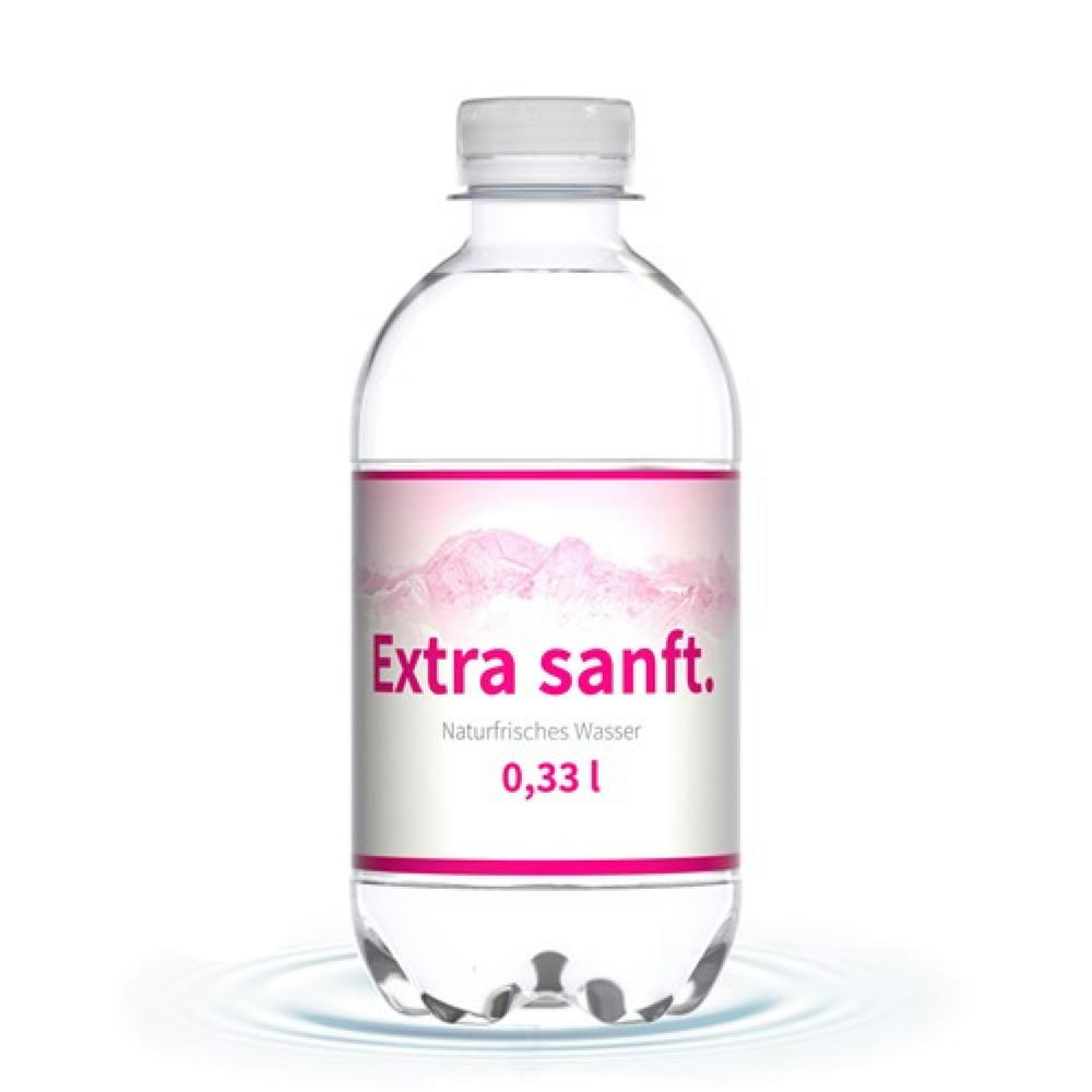 330 ml Wasser extra sanft - Eco Label