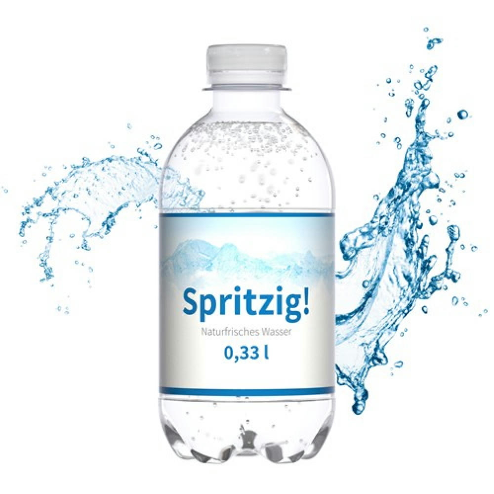 330 ml Wasser spritzig - Eco Label