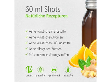 60 ml Ingwer-Shot