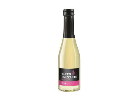 0,2 l Secco frizzante (Glas) - Body Label