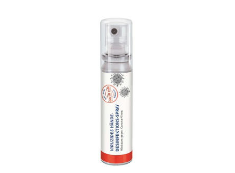 20 ml Pocket Spray - Hände-Desinfektionsspray (DIN EN 1500) - Body Label