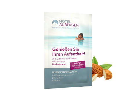 40 ml Erholungsbad "Pinie-Zeder" (Sachet) - Soft Touch Print