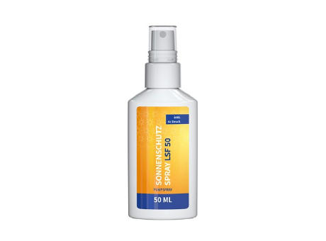 50 ml Spray - Sonnenschutzspray LSF 50 - Body Label