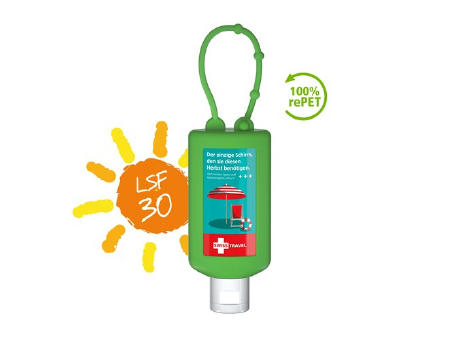 50 ml Bumper grün - Sonnenmilch LSF 30 - Body Label