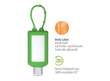 50 ml Bumper grün - Duschgel Ingwer-Limette - Body Label