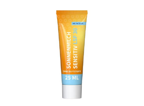 25 ml Tube - Sonnenmilch LSF 30 (sensitiv) - FullbodyPrint