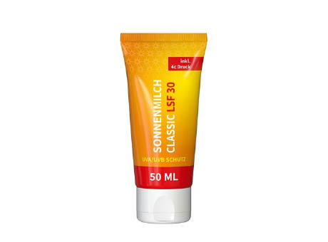 50 ml Tube - Sonnenmilch LSF 30 - FullbodyPrint