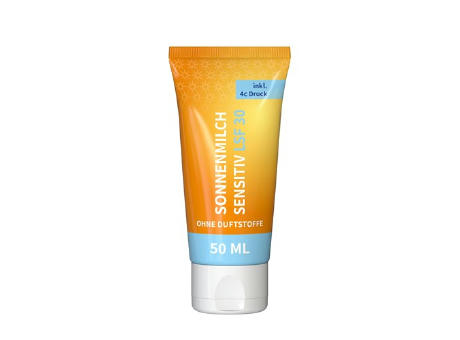 50 ml Tube - Sonnenmilch LSF 30 (sensitiv) - FullbodyPrint