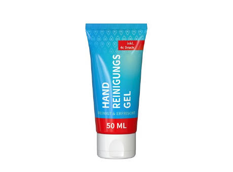 50 ml Tube - Handreinigungsgel (alk.) - FullbodyPrint