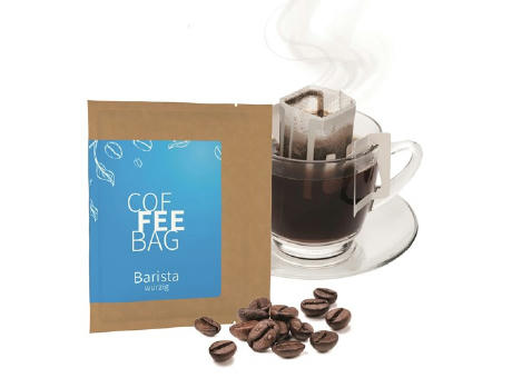 CoffeeBag - Barista - naturbraun, Individual Design