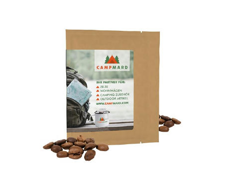 CoffeeBag - Fairtrade - naturbraun, Individual Design