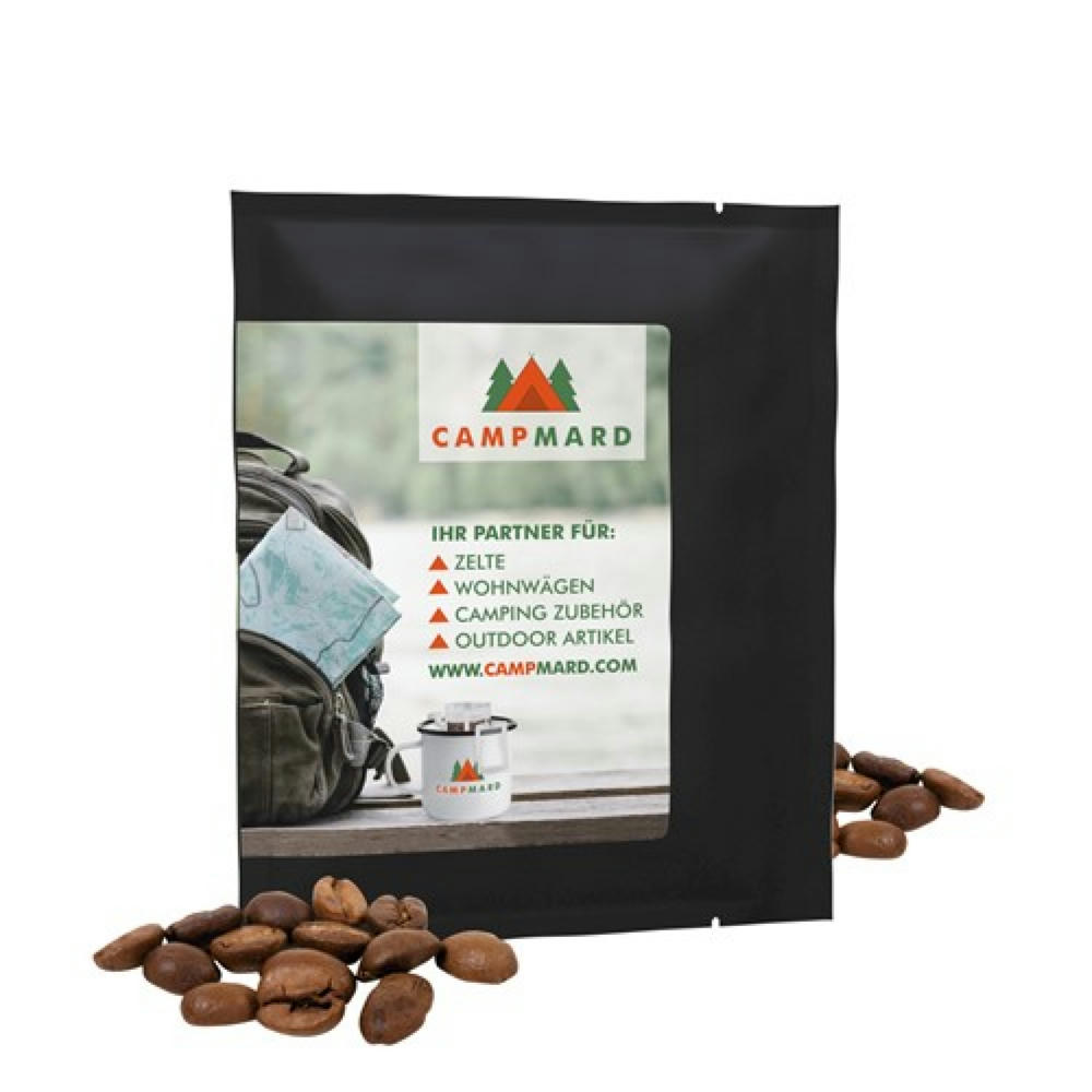 CoffeeBag - Fairtrade - schwarz, Individual Design