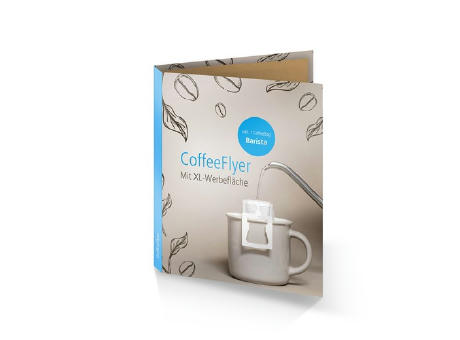 CoffeeFlyer - Barista - naturbraun, Individual Design