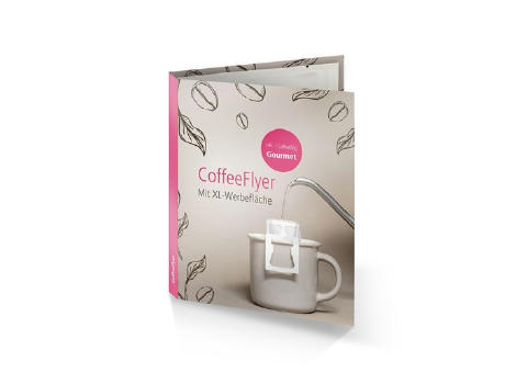 CoffeeFlyer - Gourmet - weiß, Individual Design