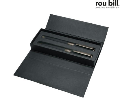 roubill Image   Black Line Set (Drehkugelschreiber+ Rollerball)