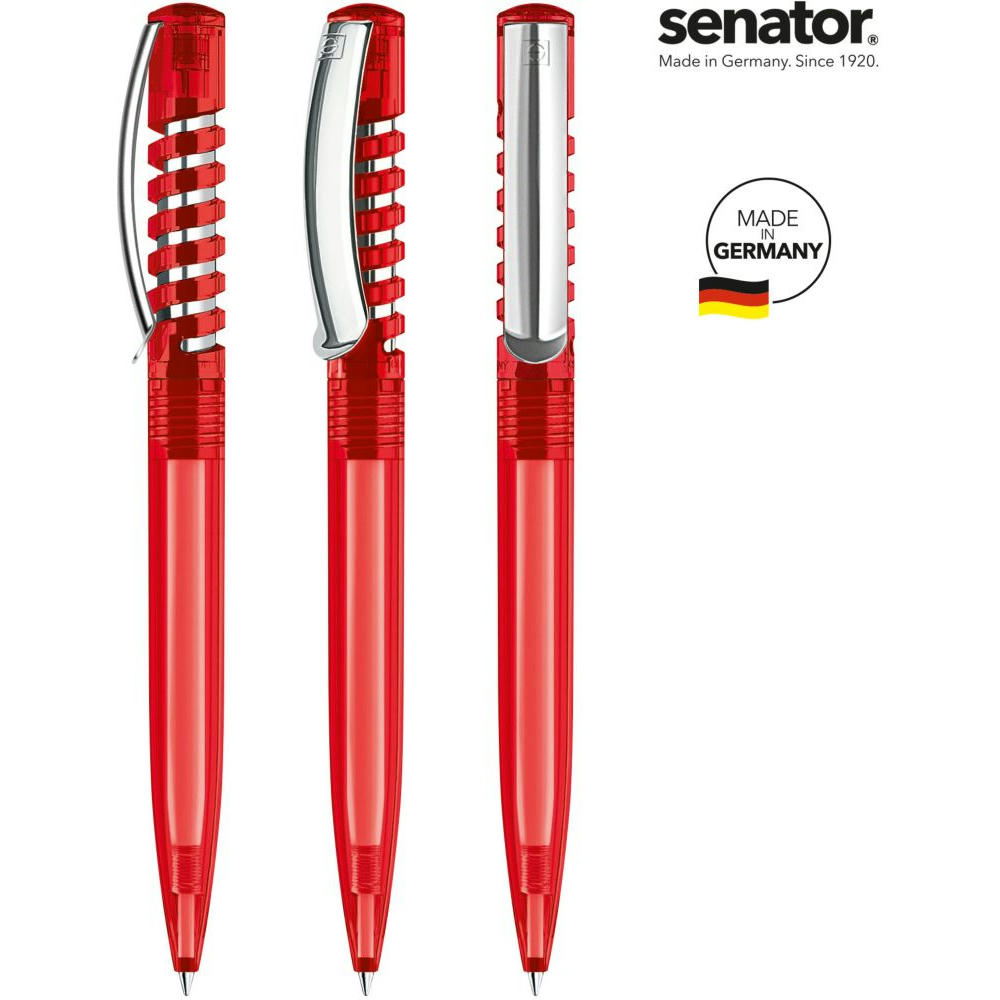 senator New Spring  Clear MC  Druckkugelschreiber