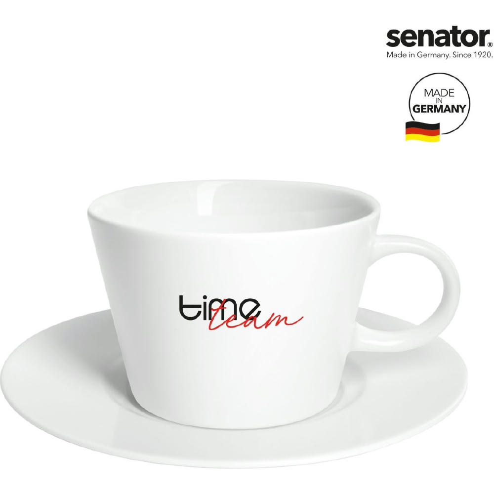 senator Fancy Cafe Set Pozellantasse mit Untertasse