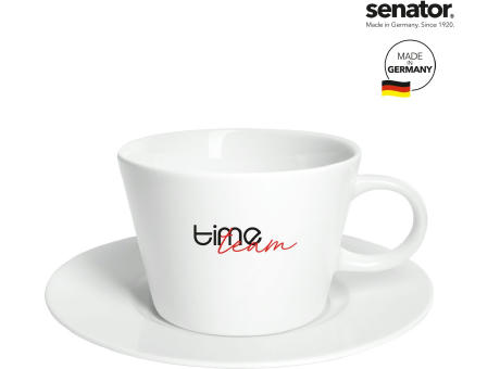 senator Fancy Cafe Set Pozellantasse mit Untertasse
