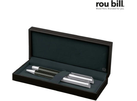 roubill Carbon  Line Set (Drehkugelschreiber+ Rollerball)