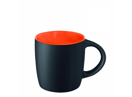 senator - Ennia Black Inside Steinzeugtasse