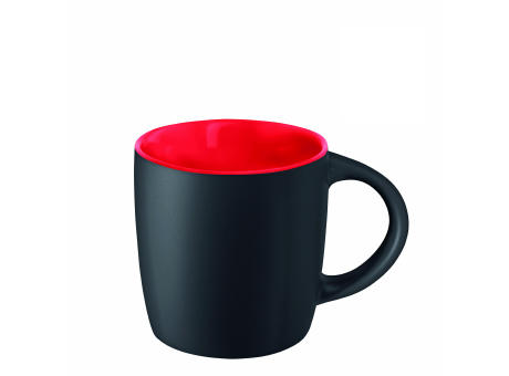 senator - Ennia Black Inside Steinzeugtasse