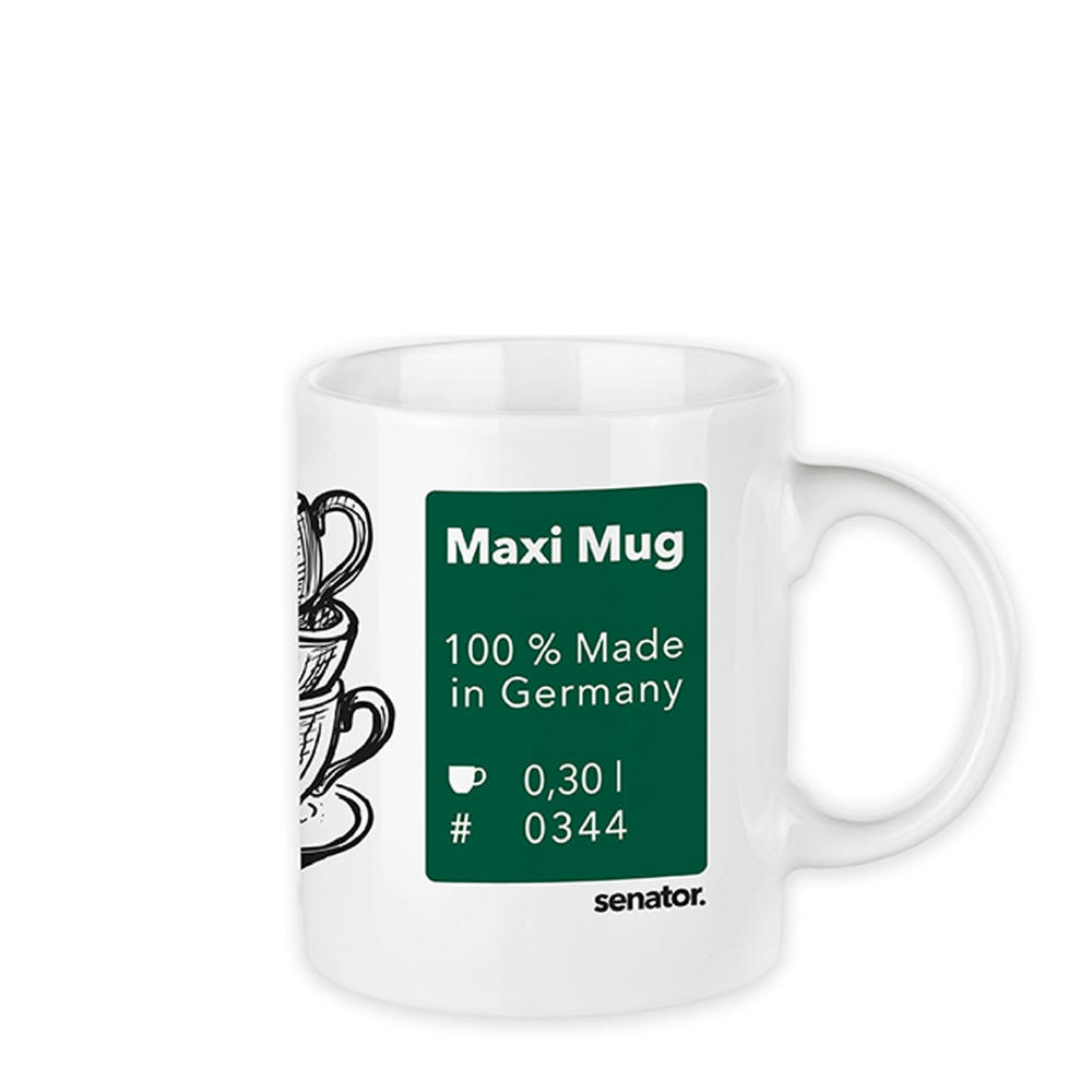 senator - Maxi Mug Porzellantasse