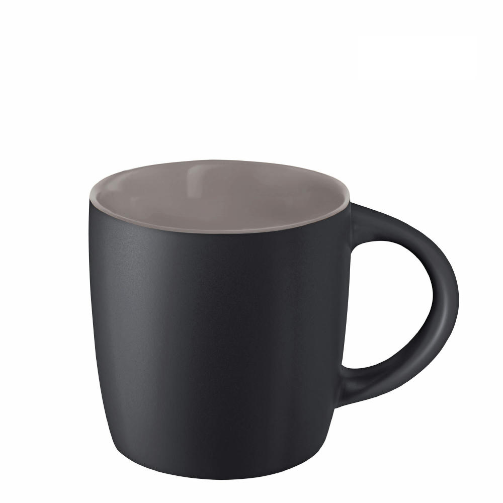 senator - Ennia Black Inside Steinzeugtasse