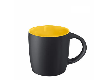 senator - Ennia Black Inside Steinzeugtasse