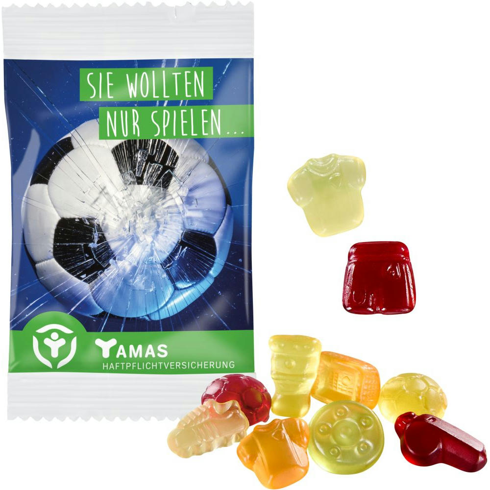 Fruchtgummi STANDARD 15 g im kompostierbaren Tütchen