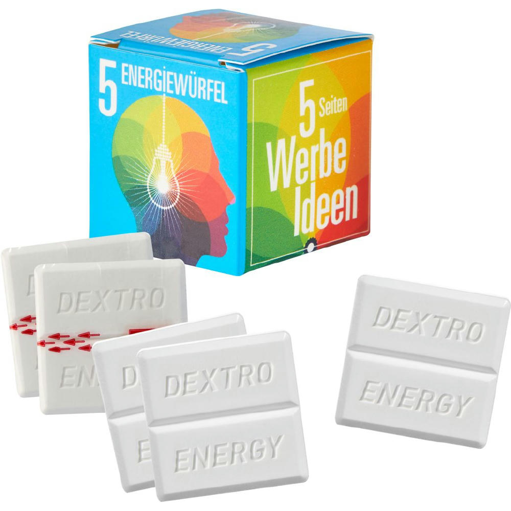 Mini Promo-Würfel mit DEXTRO ENERGY*