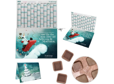 reinpapier® A5-Cover Adventskalender