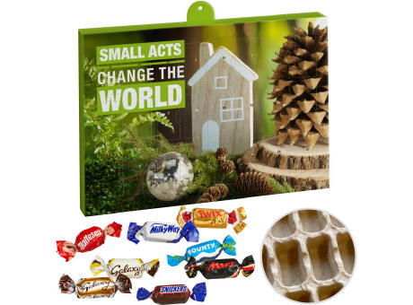 Premium Präsent-Adventskalender "Eco" mit Celebrations®