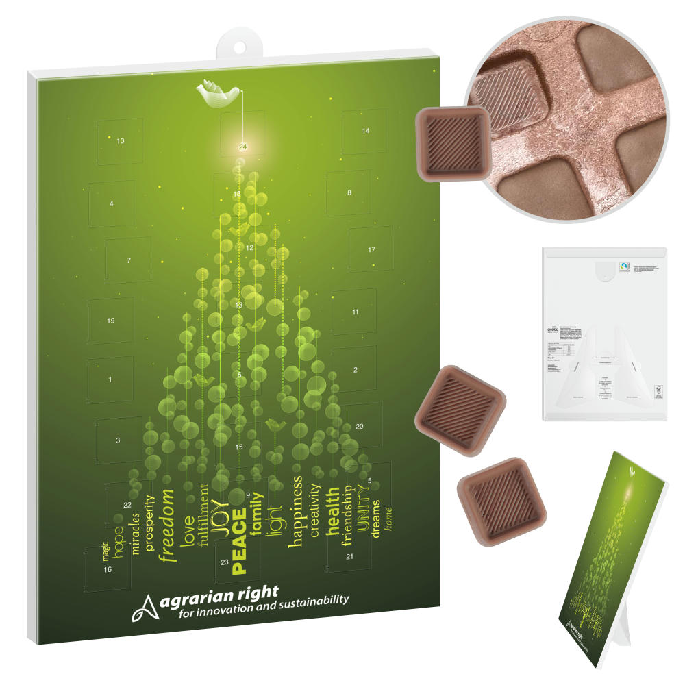 reinpapier® Classic-Adventskalender INDIVIDUELL