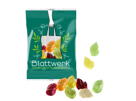 Fruchtgummi STANDARD 10 g, VEGAN im konventionellen Tütchen