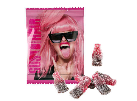 Saure Cola-Kirsch-Fläschchen