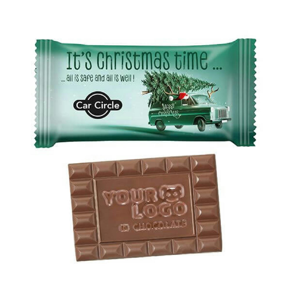 Schoko-Sondermotiv L im Standard-Flowpack