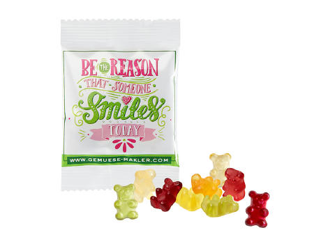 Vegane Smart-Bärchen im kompostierbaren Tütchen