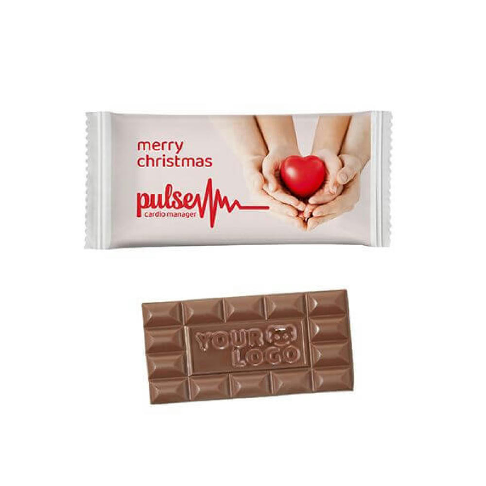 Schoko-Sondermotiv M im Papierflowpack