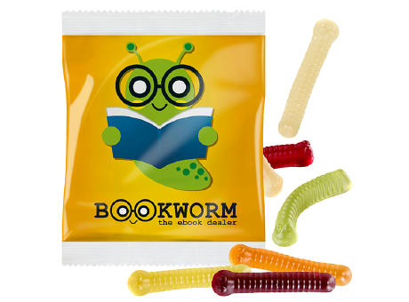 Fruchtgummi INDIVIDUELL 30 g im kompostierbaren Tütchen