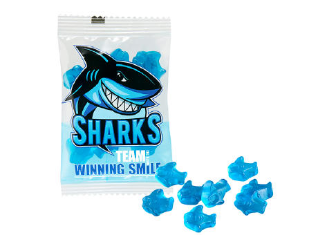 Fruchtgummi INDIVIDUELL 15 g im kompostierbaren Tütchen