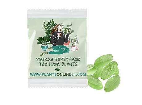 Fruchtgummi INDIVIDUELL 20 g im kompostierbaren Tütchen