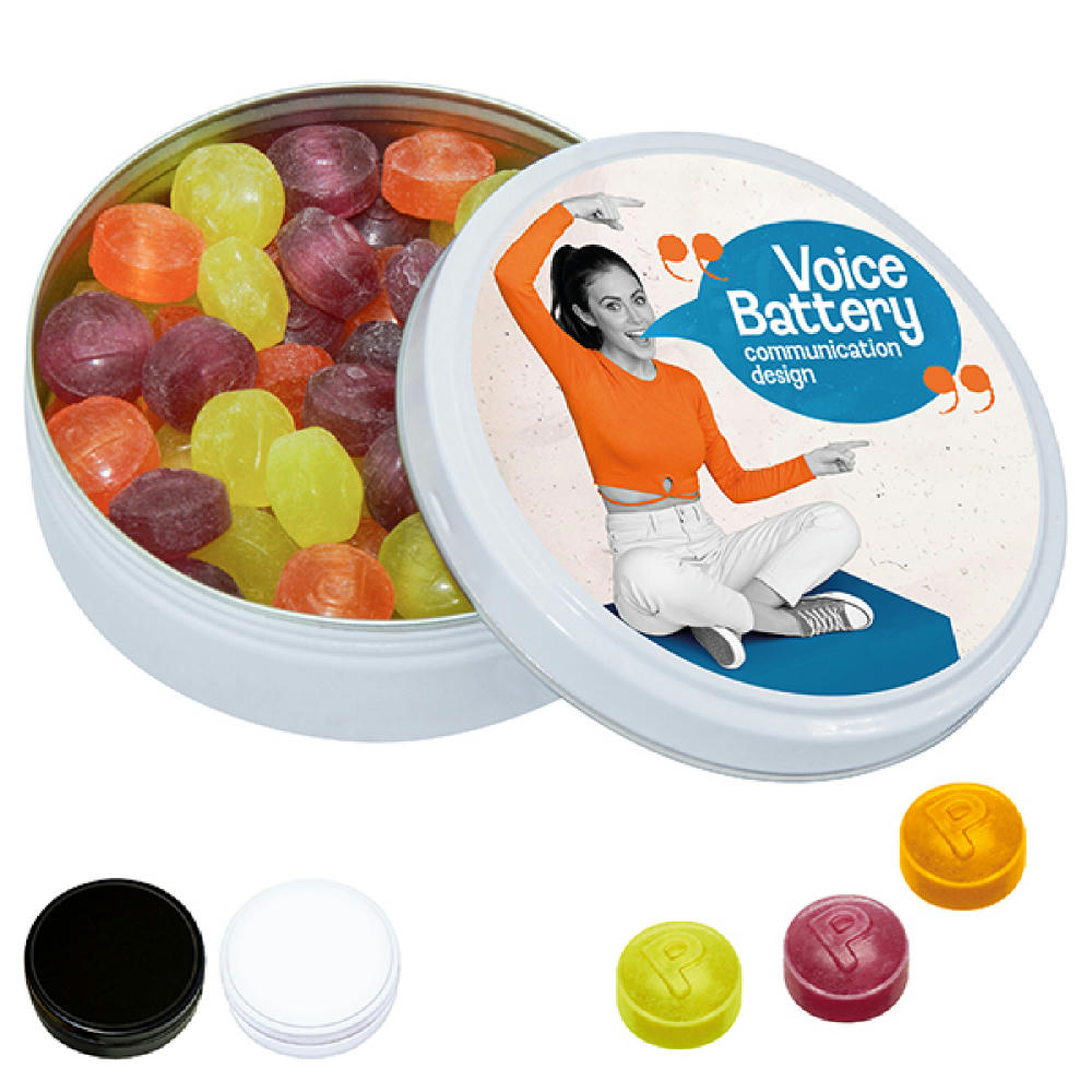 Black or White Dose mit Pulmoll Pastillen, 60g