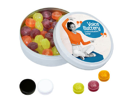 Black or White Dose mit Pulmoll Pastillen, 60g