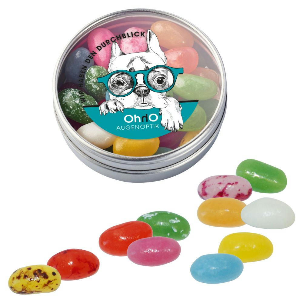 Klarsichtdose mit Jelly Beans