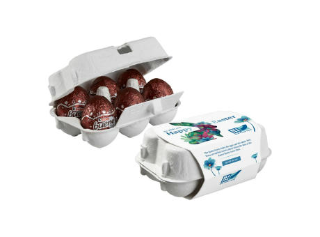 6er Ostereier-Karton mit Kinder Bueno Eiern