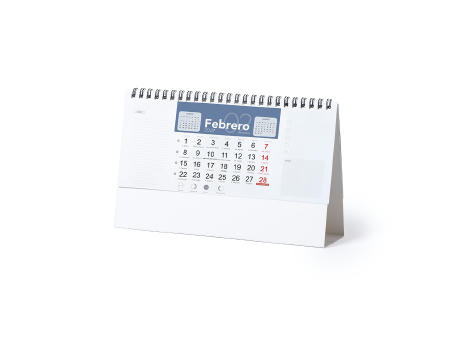 Calendario Sobremesa Feber